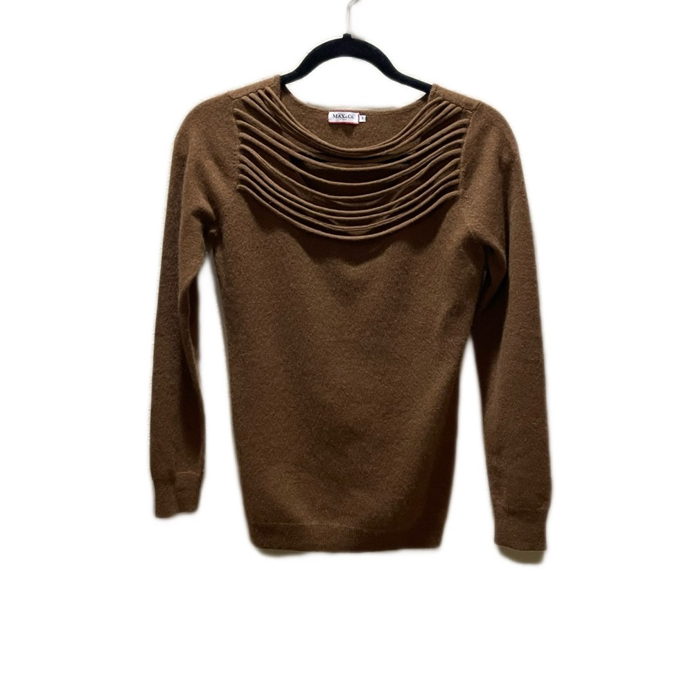 MAX&Co. Cashmere Sweater – Size S, Camel Brown, Nearly New